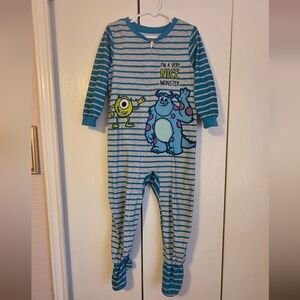 Toddler Monster's Inc. Footie Sleeper